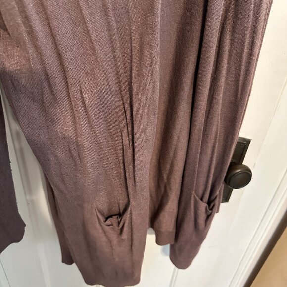 | Old Navy | Open Front Mauve Cardigan - Picture 6 of 7